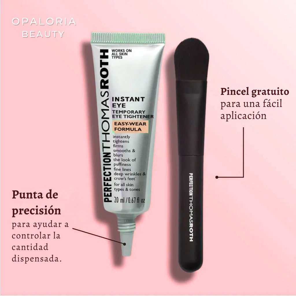 Reafirmante Instantáneo Contorno de Ojos- Compatible con maquillaje