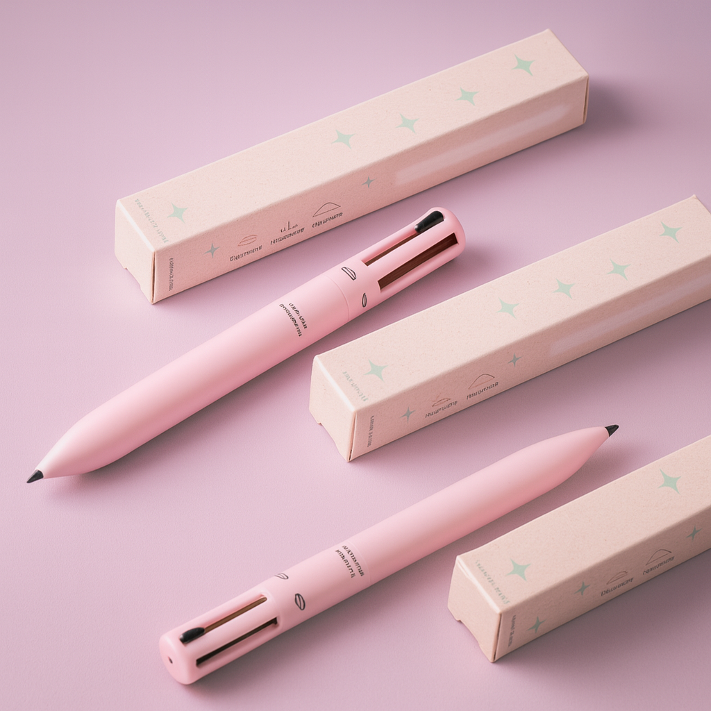 Lápiz de Maquillaje 4 en 1 — Práctico, Rápido y Multifuncional