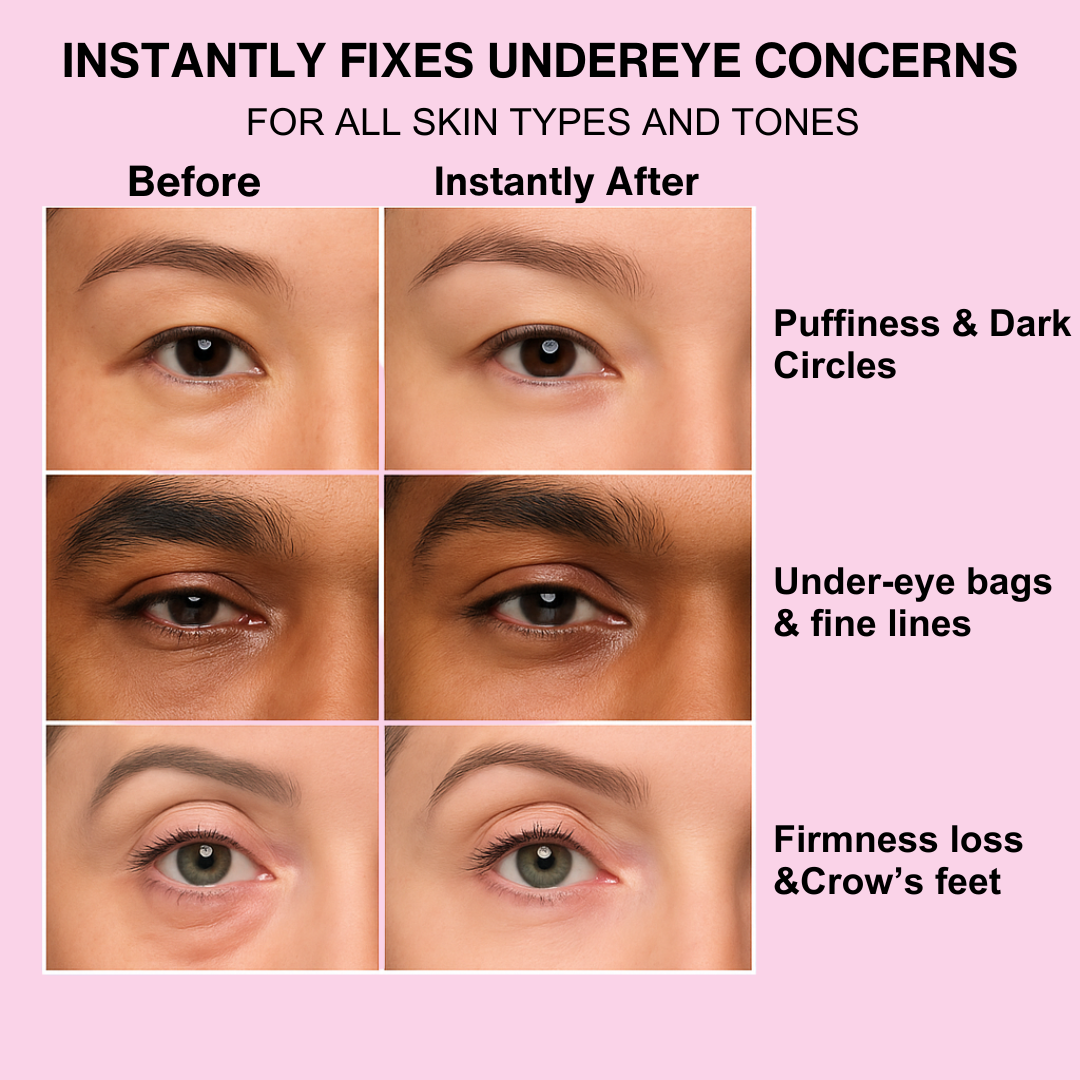 Reafirmante Instantáneo Contorno de Ojos- Compatible con maquillaje