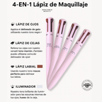 Lápiz de Maquillaje 4 en 1 — Práctico, Rápido y Multifuncional